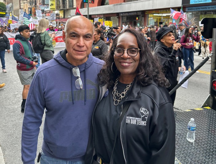 May Day Rally with Yvonne Wheeler 2023